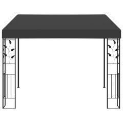 Seinään kiinnitettävä huvimaja 3x3x2,5 m antrasiitti hinta ja tiedot | Puutarhapaviljongit | hobbyhall.fi