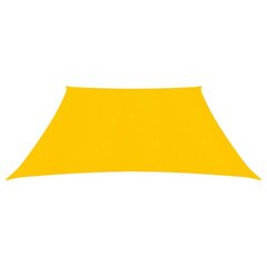 Aurinkopurje 160 g/m² keltainen 3/4x2 m HDPE hinta ja tiedot | Aurinkovarjot ja markiisit | hobbyhall.fi