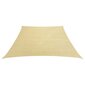 Aurinkopurje 160 g/m² beige 3/4x2 m HDPE hinta ja tiedot | Aurinkovarjot ja markiisit | hobbyhall.fi