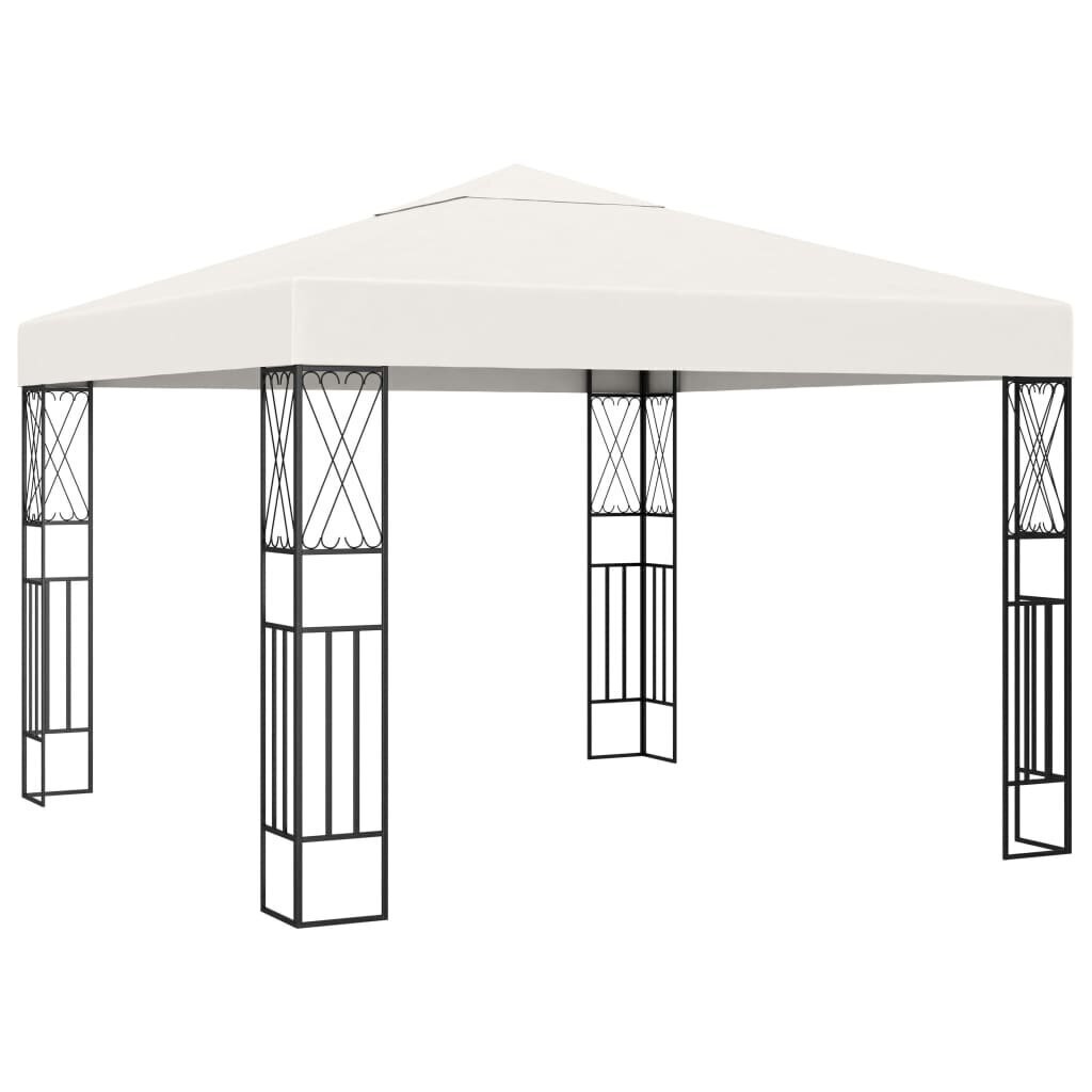 Huvimaja 3x3 m kerma kangas hinta ja tiedot | Puutarhapaviljongit | hobbyhall.fi