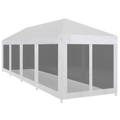 Juhlateltta 10 verkkosivuseinää 12x3 m hinta ja tiedot | Puutarhapaviljongit | hobbyhall.fi