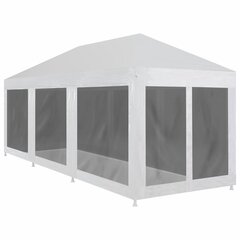 Juhlateltta 8 verkkosivuseinää 9x3 m hinta ja tiedot | Puutarhapaviljongit | hobbyhall.fi