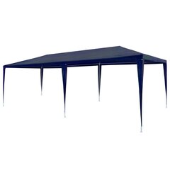 Juhlateltta 3x6 m PE sininen hinta ja tiedot | Puutarhapaviljongit | hobbyhall.fi