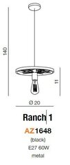 Riippuvalaisin Azzardo AZ1648 Ranch 1 hinta ja tiedot | Riippuvalaisimet | hobbyhall.fi