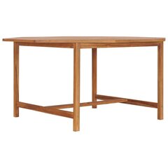 Puutarhapöytä 150x150x75 cm täysi tiikki hinta ja tiedot | Puutarhapöydät | hobbyhall.fi