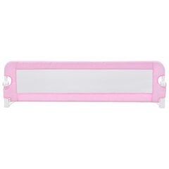 Turvalaita sänkyyn pinkki 120x42 cm polyesteri hinta ja tiedot | Lasten turvallisuus | hobbyhall.fi