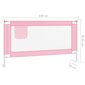 Turvalaita sänkyyn pinkki 150x25 cm kangas hinta ja tiedot | Lasten turvallisuus | hobbyhall.fi