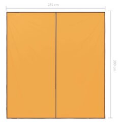 Suojapeite ulkokäyttöön 3x2,85 m keltainen hinta ja tiedot | Aurinkovarjot ja markiisit | hobbyhall.fi