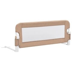 Turvalaita sänkyyn taupe 102x42 cm polyesteri hinta ja tiedot | Lasten turvallisuus | hobbyhall.fi