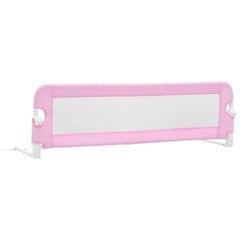 Turvalaita sänkyyn pinkki 120x42 cm polyesteri hinta ja tiedot | Lasten turvallisuus | hobbyhall.fi