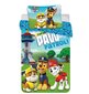 Paw Patrol PP121 Baby -pussilakanasetti, 100 x 135 cm + 1 tyynyliina 40 x 60 cm hinta ja tiedot | Pussilakanat | hobbyhall.fi