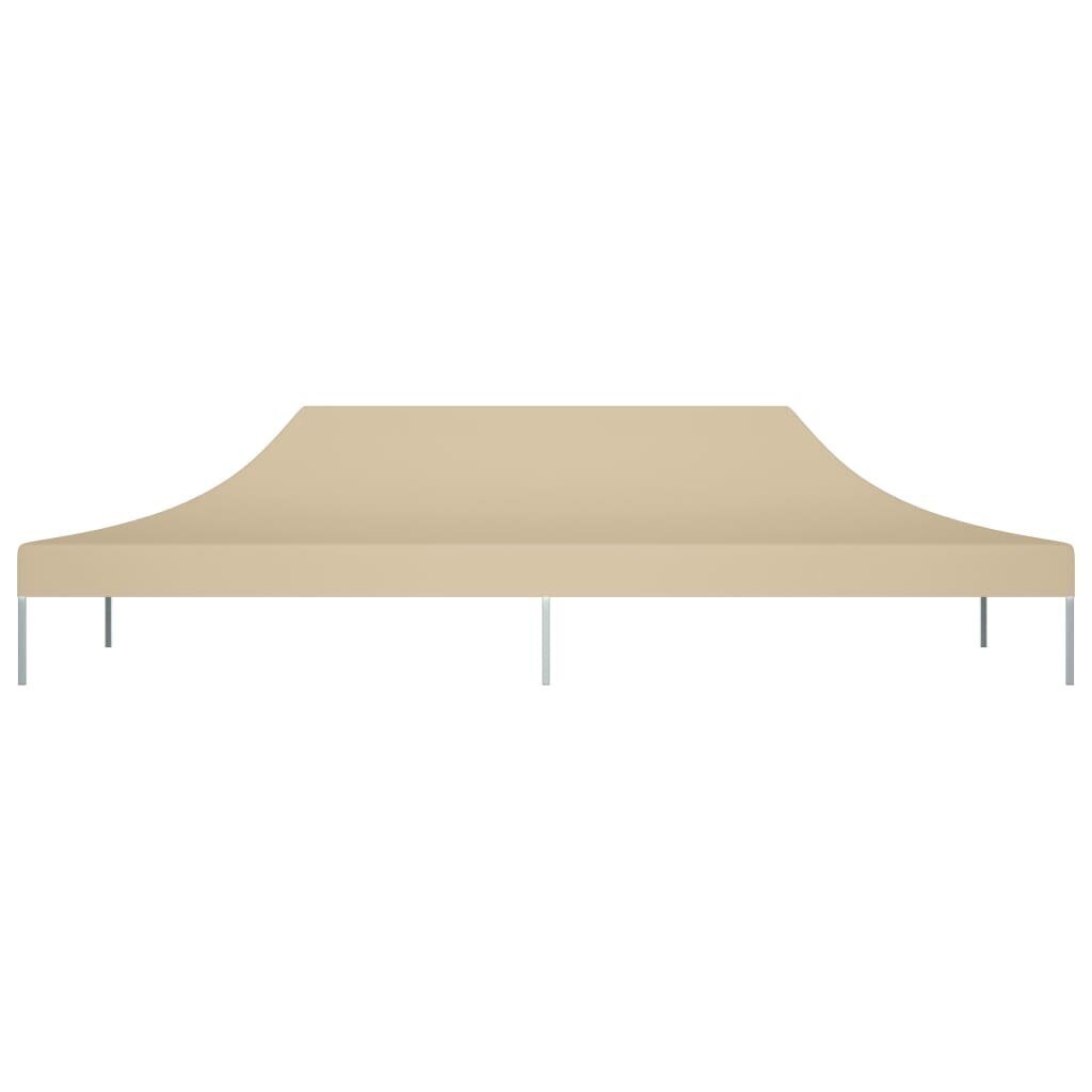 Juhlateltan katto 6x3 m beige 270 g/m² hinta ja tiedot | Puutarhapaviljongit | hobbyhall.fi