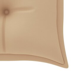 Tyyny puutarhapenkille, beige, 150x50x7 cm hinta ja tiedot | Istuintyynyt, pehmusteet ja päälliset | hobbyhall.fi