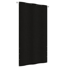 Parvekkeen suoja musta 120x240 cm Oxford kangas hinta ja tiedot | Aurinkovarjot ja markiisit | hobbyhall.fi