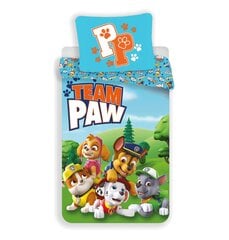 Paw Patrol-pussilakanasetti, 140 x 200 cm + 1 tyynyliina 60 x 80 cm hinta ja tiedot | Pussilakanat ja tyynyliinat | hobbyhall.fi