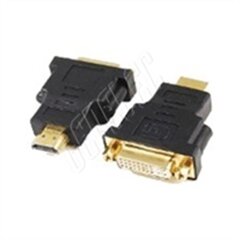 Adapteri Gembird HDMI - DVI, M / F, musta hinta ja tiedot | Adapterit | hobbyhall.fi