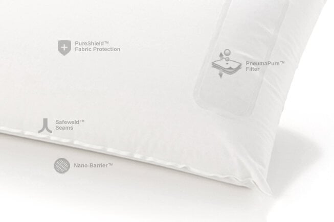 SleepAngel muistivaahto tyyny - allergiaystävällinen - helppohoitoinen, 50 x 60 x 11 cm hinta ja tiedot | Tyynyt | hobbyhall.fi