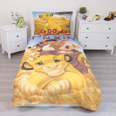 Jerry Fabrics lasten vuodevaatteet Lion King, 140x200, 2 kpl hinta ja tiedot | Vuodevaatteet lapsille | hobbyhall.fi