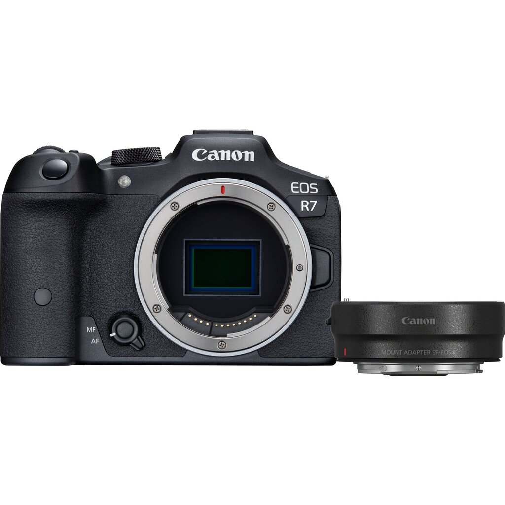 Canon EOS R7 + kiinnityssovitin EF-EOS R hinta ja tiedot | Kamerat | hobbyhall.fi