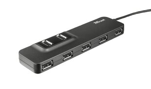 Trust (20576) Oila 7 Port USB 2.0 Hub hinta ja tiedot | Adapterit | hobbyhall.fi