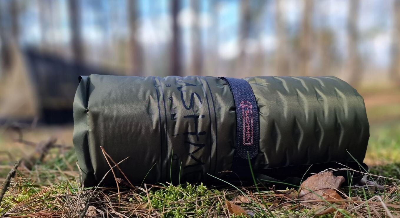 Bushmen Fit 800 itsetäytteistyvä patja -4C, R-arvo 3,1. hinta ja tiedot | Retkeilyalustat, piknikhuovat | hobbyhall.fi