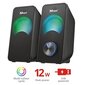 TRUST Arys Compact RGB Black 23120 hinta ja tiedot | Autokaiuttimet | hobbyhall.fi