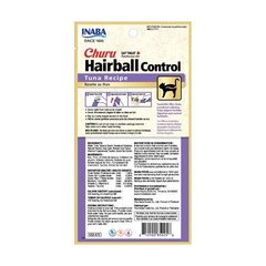 Inaba Churu Hairball, tonnikala, 4 x 14 g hinta ja tiedot | Kissan herkut | hobbyhall.fi