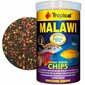 Ruoka kaloille Trooppiset Malawi Chips, 1000 ml hinta ja tiedot | Kalanruoka | hobbyhall.fi