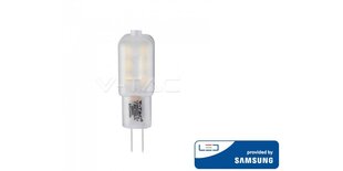 1,5 W LED-lamppu V-TAC, 12V, G4, 3000K hinta ja tiedot | Lamput | hobbyhall.fi