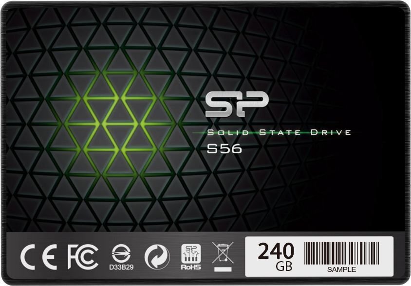 Silicon Power S56 240GB SATA3 (SP240GBSS3S56B25) hinta ja tiedot | Kovalevyt | hobbyhall.fi