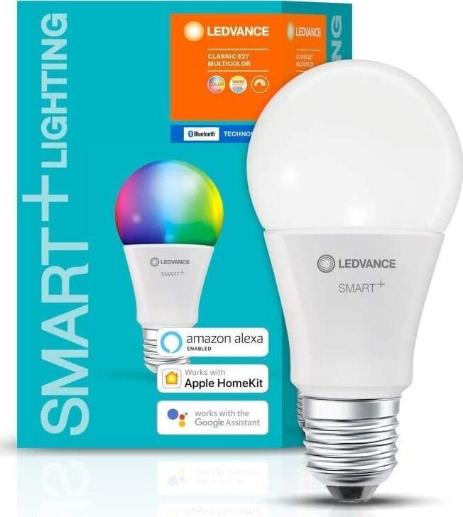 LEDVANCE BT SMART+ LED-ÄLYLAMPPU A60 RGBW E27 hinta ja tiedot | Lamput | hobbyhall.fi