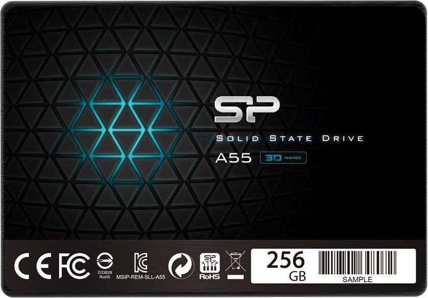 Silicon Power Ace A55 256GB SATA3 (SP256GBSS3A55S25) hinta ja tiedot | Kovalevyt | hobbyhall.fi