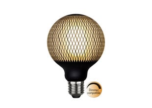 LED-lamppu himmennettävä G95 E27 2700K 180lm 4W 9,5x14cm 366-42 hinta ja tiedot | Lamput | hobbyhall.fi