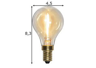 LED polttimo P45 E14 2100K 70lm 0,8W 4,5x8,3cm 353-13 hinta ja tiedot | Lamput | hobbyhall.fi