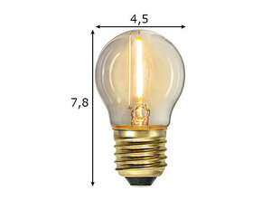 LED polttimo G45 E27 2100K 70lm 0,8W 4,5x7,8cm 353-14 hinta ja tiedot | Lamput | hobbyhall.fi