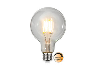 LED-lamppu himmennettävä G95 E27 2700K 470lm 4,7W 9,5x14,5cm 352-46-2 hinta ja tiedot | Lamput | hobbyhall.fi