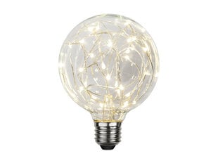 LED-lamppu lamppusarjalla G95 E27 2900K 45lm 1,5W 9,5x13,8cm 363-33 hinta ja tiedot | Lamput | hobbyhall.fi