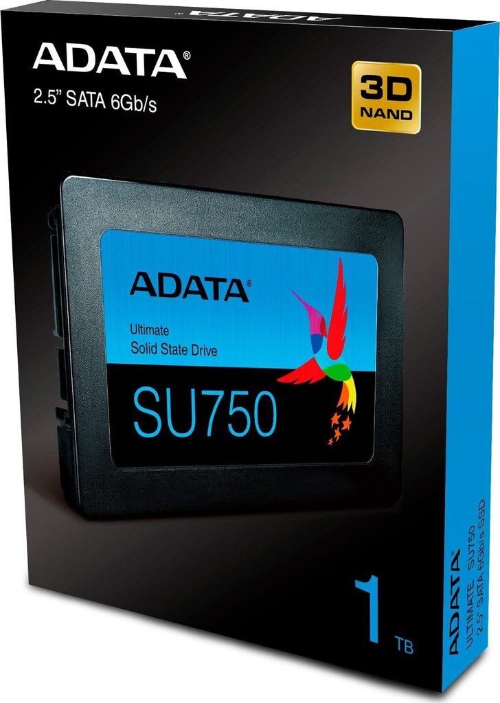 AData ASU750SS-1TT-C hinta ja tiedot | Kovalevyt | hobbyhall.fi