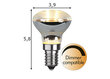 LED sähkölamppu E14 2.8 W hinta ja tiedot | Lamput | hobbyhall.fi