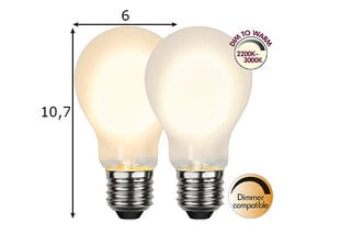 LED-lamppu E27, 4W. hinta ja tiedot | Lamput | hobbyhall.fi