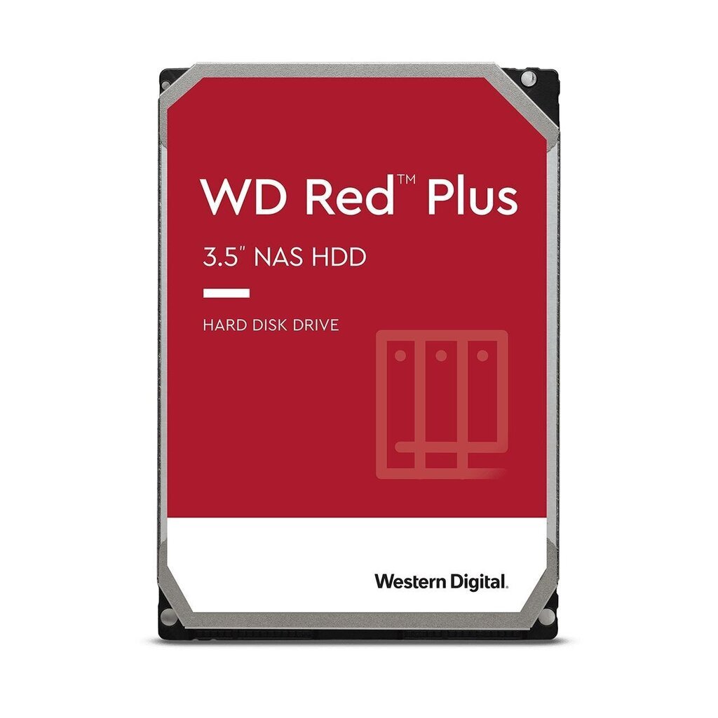 WD Red Plus 3TB SATA 6Gb/s 3.5i HDD hinta ja tiedot | Kovalevyt | hobbyhall.fi