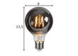 LED E27 1,8W 2100K 80lm G80 Smoke hinta ja tiedot | Lamput | hobbyhall.fi