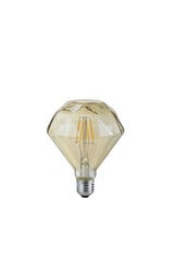 Lamppu timanttikoriste LED filament 902 E27 4W 320lm 2700K ruskea meripihka hinta ja tiedot | Trio Kodin remontointi | hobbyhall.fi