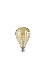 Lamppu kristallikoriste pyöreä LED filament 903 E27 4W 320lm 2700K ruskea meripihka hinta ja tiedot | Trio Kodin remontointi | hobbyhall.fi