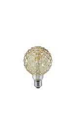 Lamppu Globekristallikoriste LED filament 904 E27 4W 320lm 2700K ruskea meripihka hinta ja tiedot | Trio Kodin remontointi | hobbyhall.fi