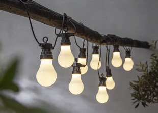 Lamppusarja musta 10 LED 3W 405cm Circus 476-81 hinta ja tiedot | Jouluvalot | hobbyhall.fi