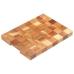 Leikkuulauta täysi akaasiapuu 40x30x3,8 cm hinta ja tiedot | Leikkuulaudat | hobbyhall.fi