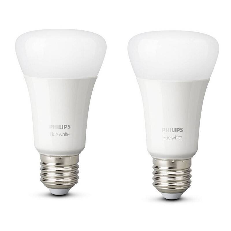 LED-lamput Philips Hue E27 9W 806lm, 2 kpl hinta ja tiedot | Lamput | hobbyhall.fi