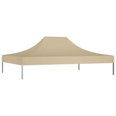 Juhlateltan katto 4,5x3 m beige 270 g/m² hinta ja tiedot | Puutarhapaviljongit | hobbyhall.fi