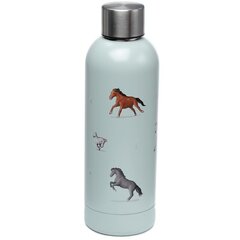 Pullo kuumia ja kylmiä juomia - Willow Farm Horses 530 ml hinta ja tiedot | Termoskannut ja termosmukit | hobbyhall.fi